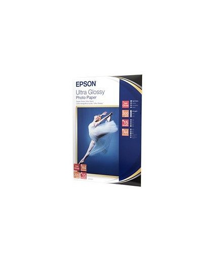 Epson Ultra Glossy Photo Paper - A4 - 15 Vellen pak fotopapier