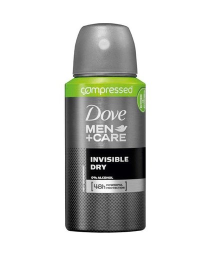 Men+Care Invisible Dry compressed deodorant spray, 75 ml
