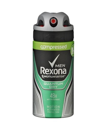 Men Quantum compressed deodorant spray, 75 ml