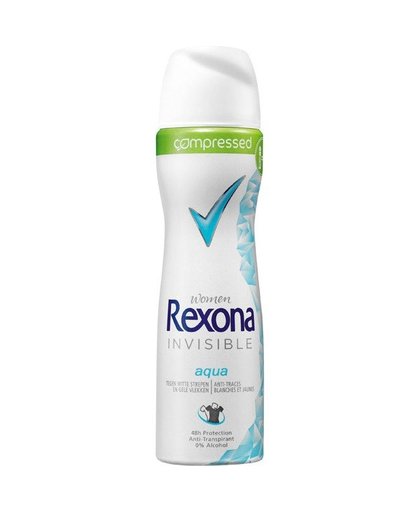 Invisible Aqua compressed deodorant spray, 75 ml