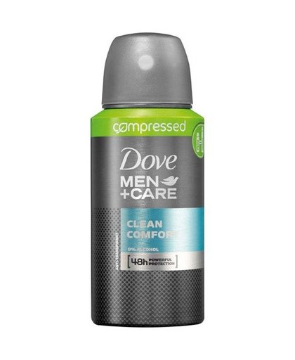 Men+Care Clean Comfort compressed deodorant spray, 75 ml