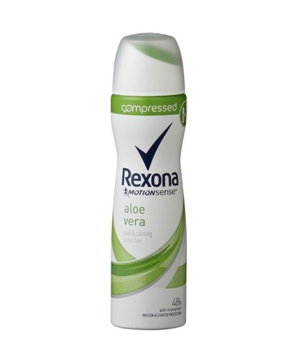 Aloe Vera compressed deodorant spray, 75 ml