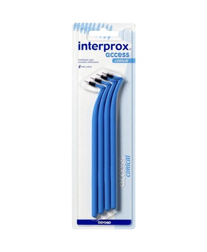 Interprox Access Conical interdentaal ragers 3-5 mm, 4 stuks