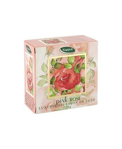 Pink Rose luxe zeep, 125 g