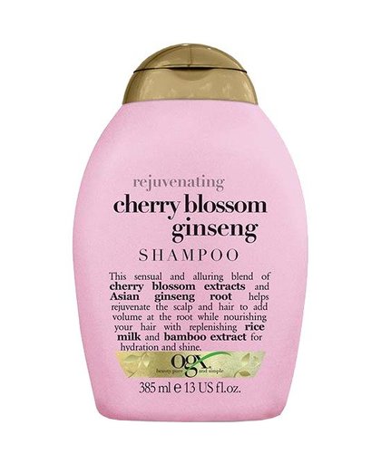 Rejuvenating Cherry Blossom Ginseng shampoo, 385 ml
