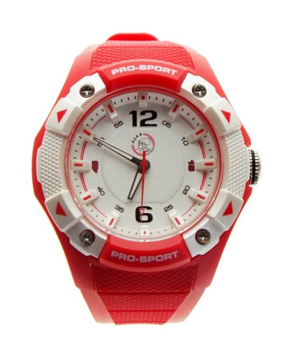 horloge sport rood logo senior