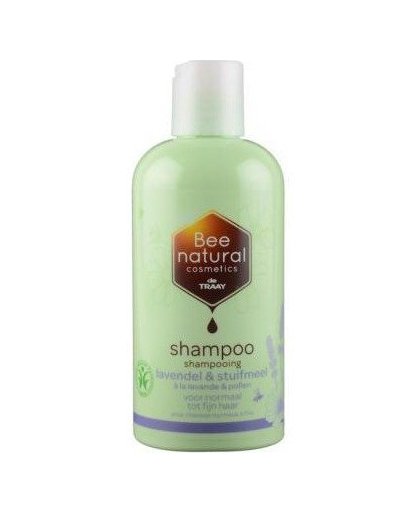 Bee natural shampoo lavendel & stuifmeel, 250 ml