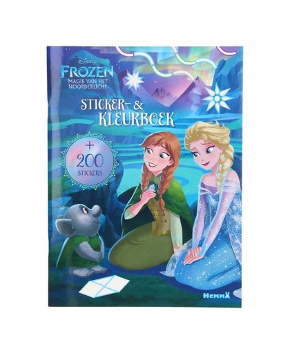 Disney Frozen: Magie van het Noorderlicht sticker- en kleurboek