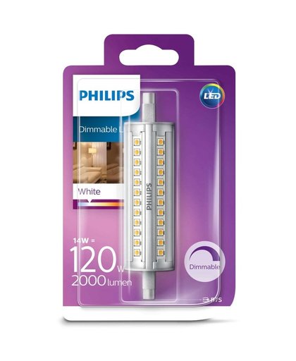Philips 929001353601 14W R7s A++ Wit LED-lamp