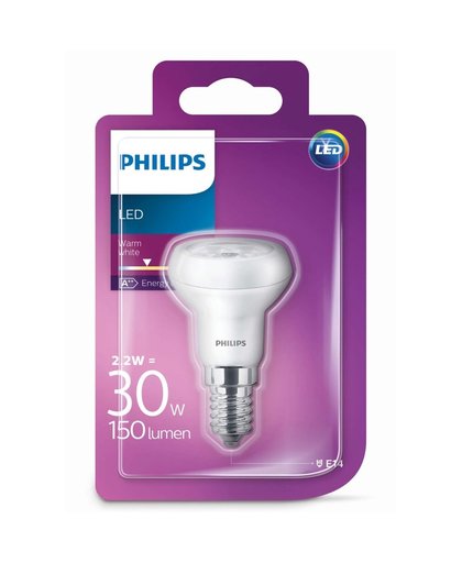 Philips LED 2.2W E14 3.7W E14 Warm wit LED-lamp