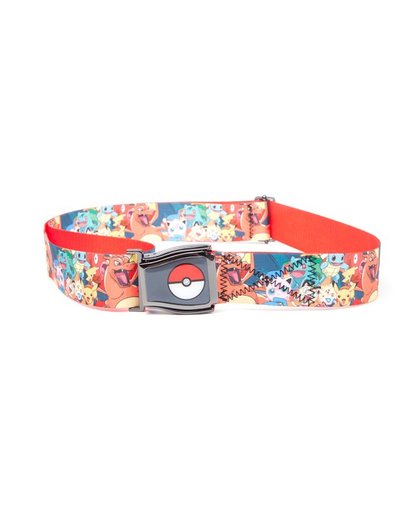 Pokemon: All Over Characters Airplane Belt