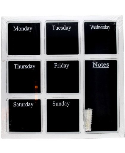 Krijtbord Weekplanner