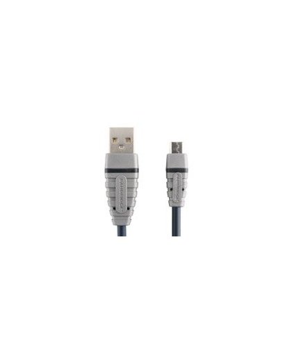 - USB-kabel - USB (M) naar micro-USB type B (M) - USB 2.0 - 2 m - gevormd