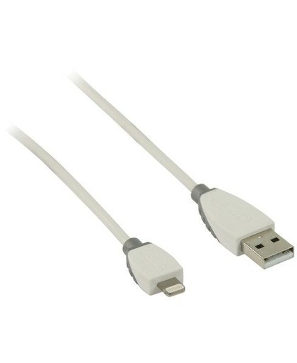 Blue - Lightning-kabel - USB (M) naar Lightning (M) - 1 m - wit - voor Apple iPad/iPhone/iPod (Lightning)