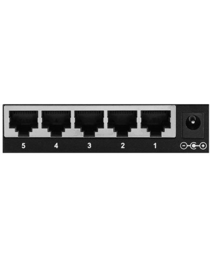 Eminent EM4430 Onbeheerde netwerkswitch Fast Ethernet (10/100) Power over Ethernet (PoE) Zwart netwerk-switch