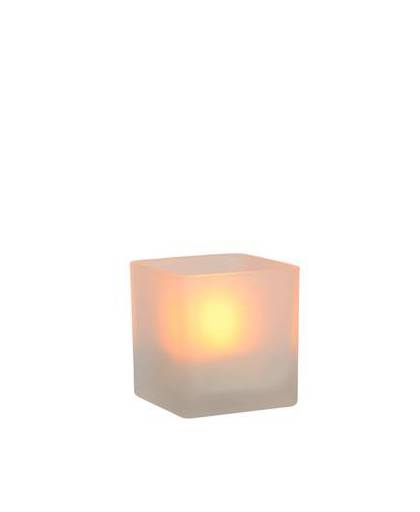 Lucide led candle - led kaars - led - 1x1w 1600k - albast