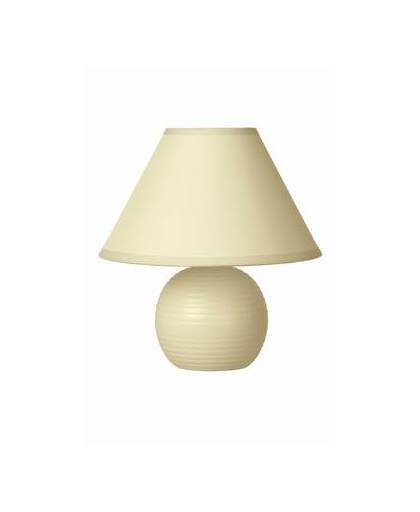 Lucide kaddy - tafellamp - ø 20 cm - beige