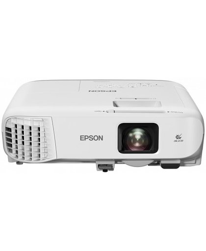 EB-970 - 3LCD-projector - 4000 lumens (wit) - 4000 lumens (kleur) - XGA (1024 x 768) - 4:3 - LAN