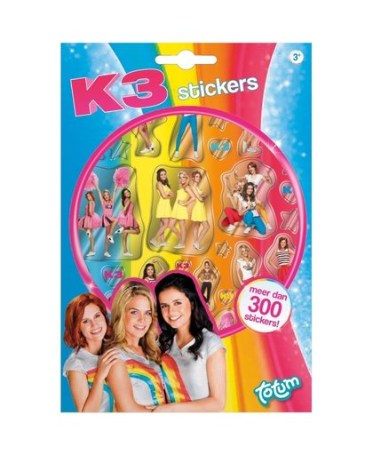 K3 Stickerboek - 300+ stickers