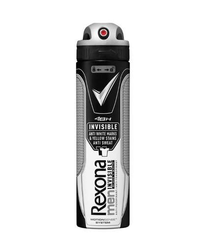 Men Invisible Black + White deodorant spray, 150 ml