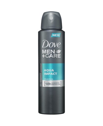 Men+Care Aqua Impact deodorant spray, 150 ml