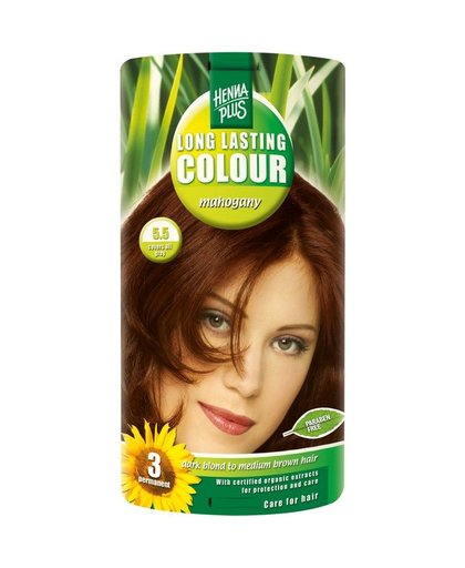 Long Lasting Colour 5.5 mahogany haarkleuring, 100 ml