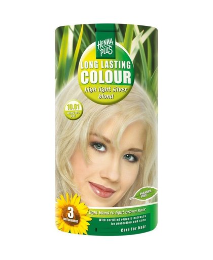 Long Lasting Colour 10.01 high light silver blond haarkleuring, 100 ml