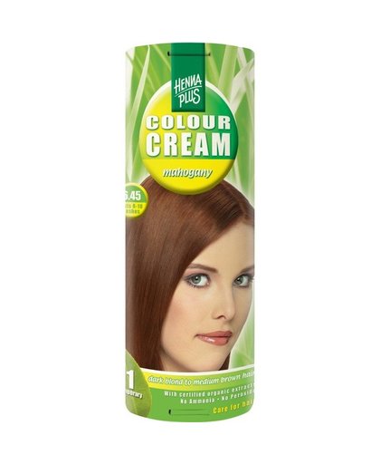 Colour Cream 6.45 mahogany haarkleuring, 60 ml