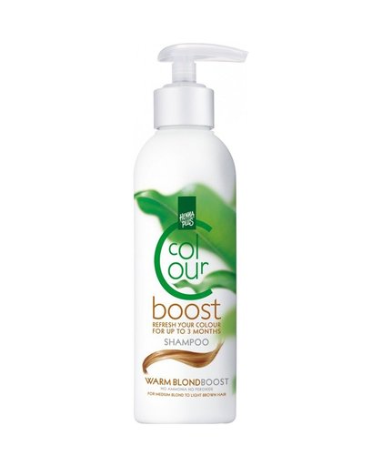 Colour Boost shampoo warm blond, 200 ml