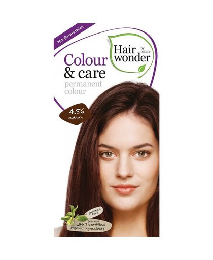 Color & Care 4.56 auburn haarkleuring, 100 ml
