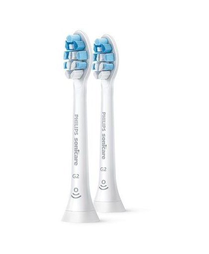Sonicare G2 HX9032 Optimal Gum Care - Reserve-borstelkop voor tandenborstel - wit (pak van 2)