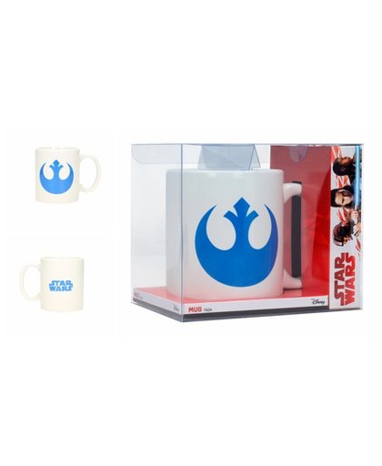 Star Wars The Last Jedi: Rebel Symbol and Logo White Mug