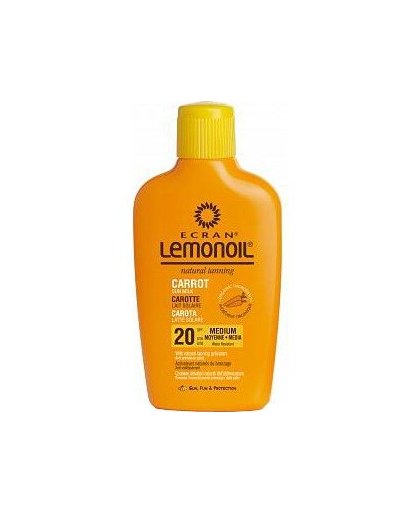 Lemonoil Carrot sun milk SPF 20, 200 ml