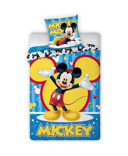 Mickey Mouse bars dekbedovertrek, 140 x 200 cm