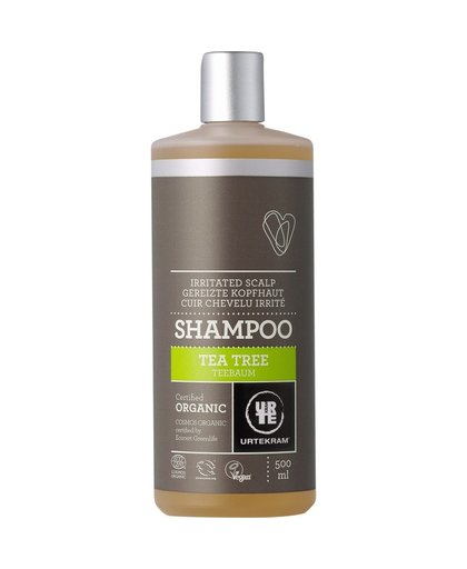Tea Tree shampoo irritated scalp organic, 500 ml