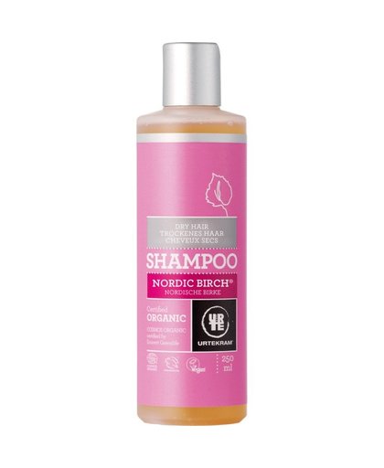 Nordic Birch shampoo dry hair organic, 250 ml