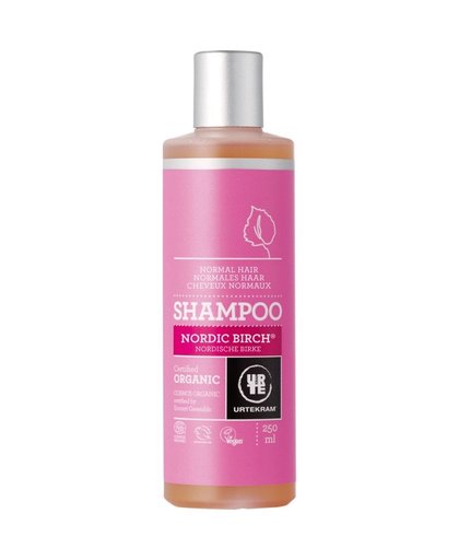 Nordic Birch shampoo normal hair organic, 250 ml