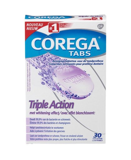 Tabs Triple Action, 30 tabletten