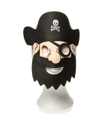 piraat foam masker
