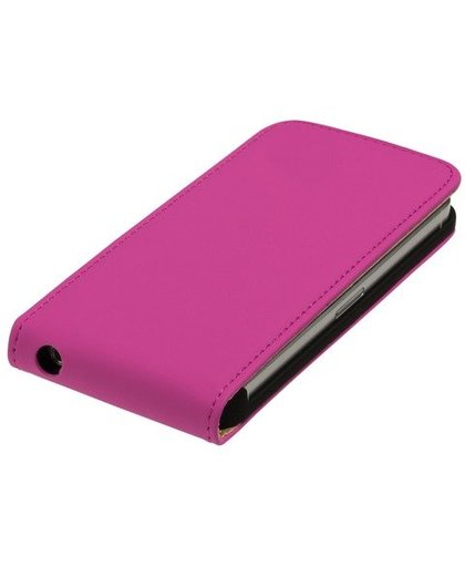 König - Flip cover voor mobiele telefoon - roze - voor Samsung Galaxy S5 Mini