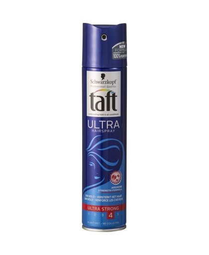 Taft Ultra Strong hairspray, 250 ml