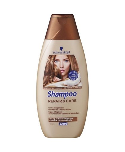 Repair & Care shampoo, 400 ml