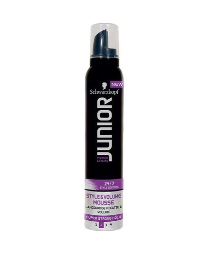 Junior Powerstyling style & volume mousse, 200 ml