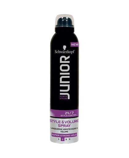 Junior Powerstyling style & volume spray, 250 ml
