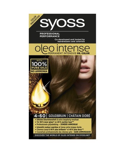 Oleo Intense 4-60 goudbruin haarkleuring