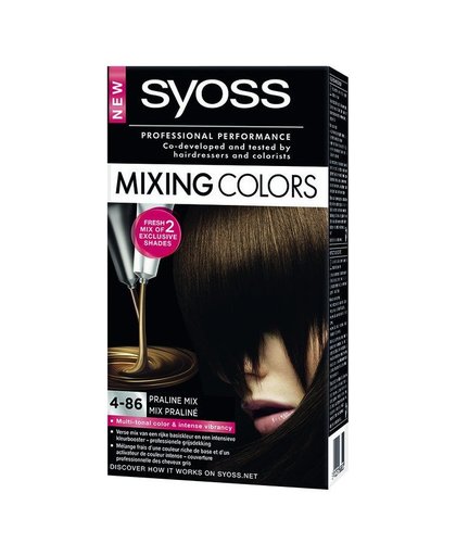 Mixing Colors 4-86 praline mix haarkleuring