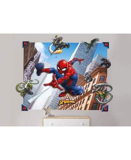 Behang Spider-Man 3d Walltastic 121x152x15 cm
