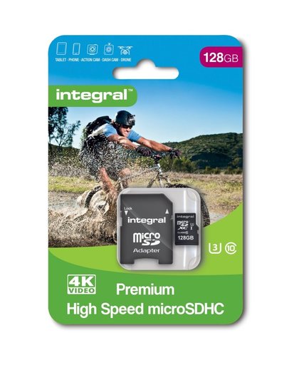 microSDXC Geheugenkaart UHS-I 128 GB