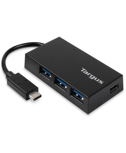 Targus ACH922EUZ hub & concentrator USB 3.0 (3.1 Gen 1) Type-C 5000 Mbit/s Zwart
