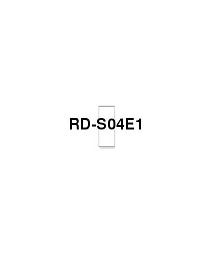 RDS04E1 - Rol (7,6 cm) 1 rol(len) 1552) gesneden etiketten met kleur - voor TD-4000, TD-4100N